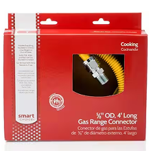 Smart Choice 4’ 5/8OD CTD Gas Connector - Model 12EX12M