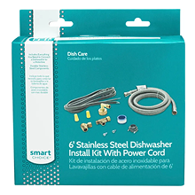Smart Choice Universal 6’ Deluxe Dishwasher Install Kit - Model 5304504505
