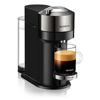 Nespresso Vertuo Next Coffee and Espresso Machine brewing espresso