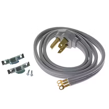 GE 5’ 30amp 3 wire dryer cord - Model WX09X10003