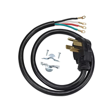 GE 4’ 30amp 4 wire dryer cord - Model WX09X10018